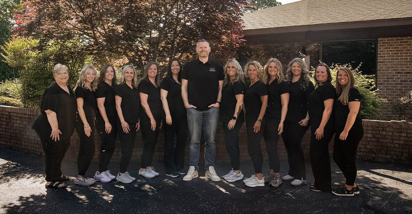 Robert Stoner Orthodontics Team Outside